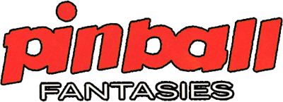 Pinball Fantasies logo for Amiga CD32